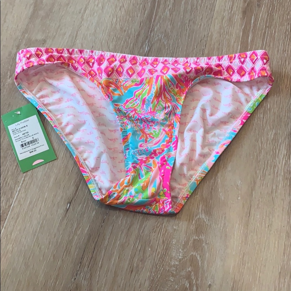 Lilly Pulitzer swim bottoms NWOT never worn
